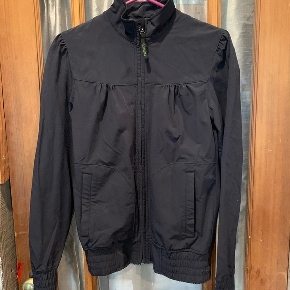 Women’s Sombrio Black Jacket Medium Fall Lightweight - Picture 4 of 7